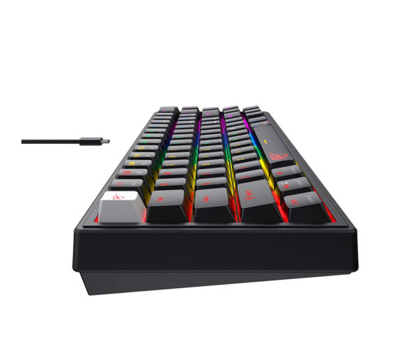 Compact Blended Light Mechanical Keyboard