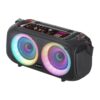 RGB Portable Bluetooth Speaker with 2 wireless mics