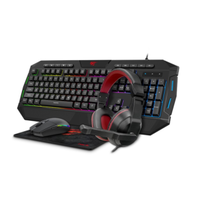 Gaming Keyboard, Mouse, Mouse Pad and Headset Combo