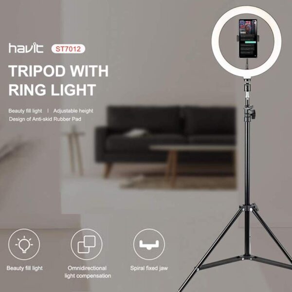 Tripod With Ring Light