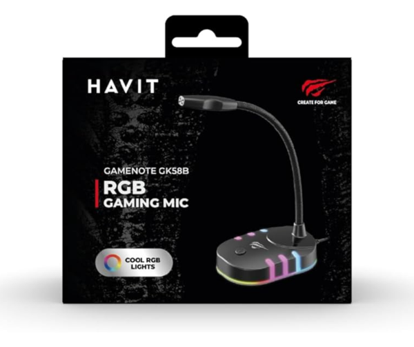 Havit RGB USB Microphone GK58B
