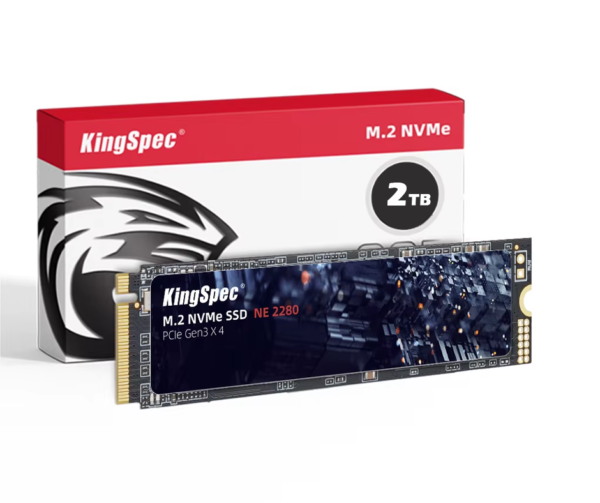 KingSpec M.2 NVMe SSD 2TB