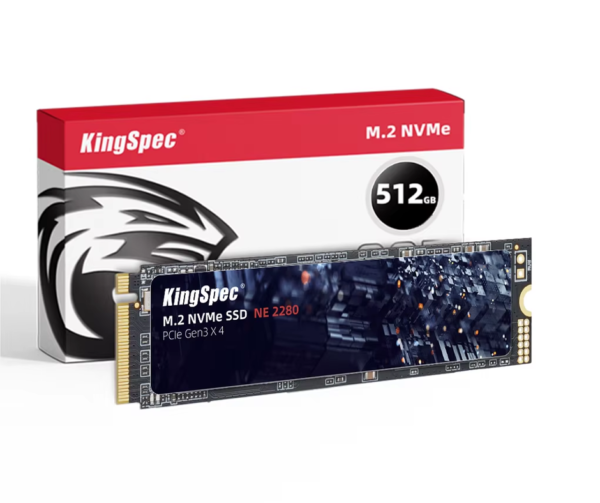 KingSpec M.2 NVMe SSD 512GB