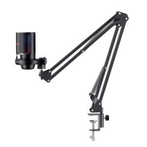 GK50 PRO RGB Gaming Professional Gamer Publisher Microphone & Desk Stand