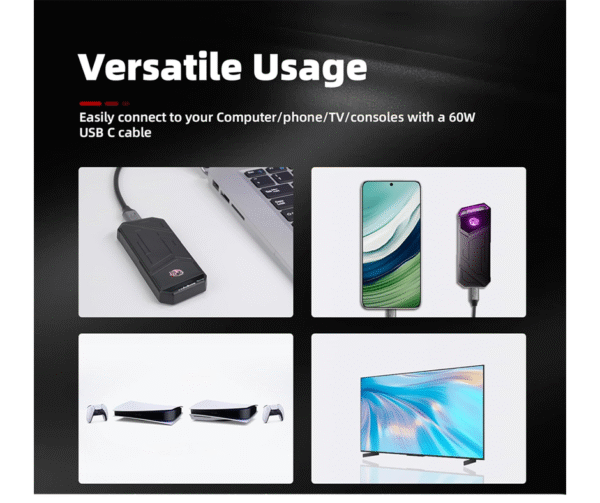 KingSpec Z5 512GB External SSD - 2100MB/s