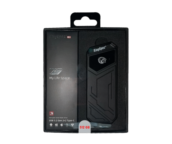 KingSpec Z5 512GB External SSD - 2100MB/s