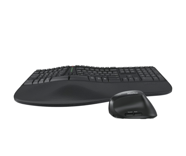 Ergonomic Wireless Keyboard & Vertical Mouse Kombo