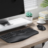 Ergonomic Wireless Keyboard & Vertical Mouse Kombo