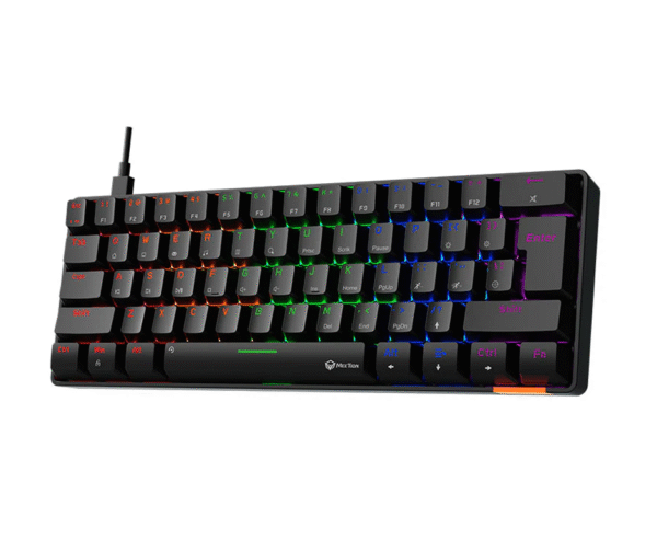 RGB Backlit Mini 61 Keys Wired Mechanical Keyboard MK005