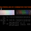 RGB Backlit Mini 61 Keys Wired Mechanical Keyboard MK005