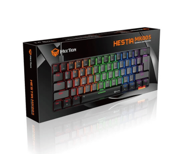 RGB Backlit Mini 61 Keys Wired Mechanical Keyboard MK005