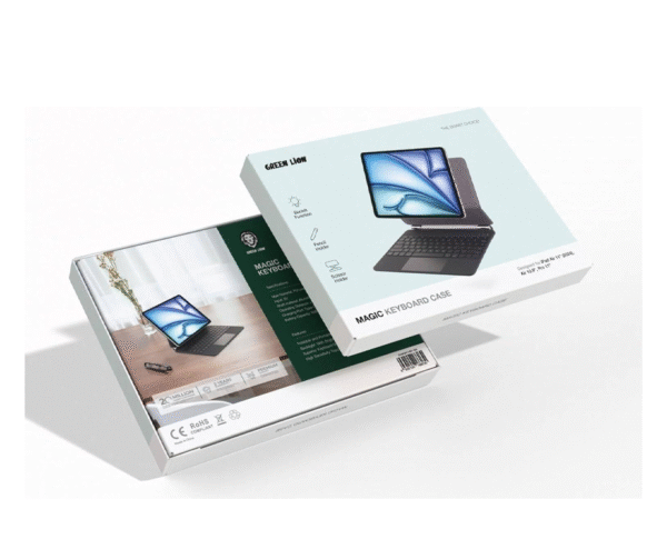 Green lion Keyboard Case iPad Air 11" Pro 10.9" Pro 11