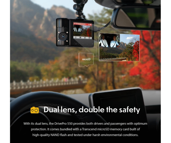 dashcam 3 DashCam DrivePro 550